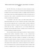 Modelos económicos durante el periodo prehistórico