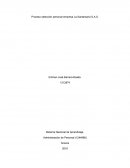 Proceso de selección LA SANTAMARÍA S.A.S