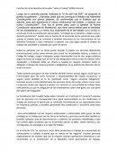 Constitución de la Republica del ecuador “sobre el trabajo” (2008) referente
