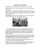 Ciudadania y Ciudadano