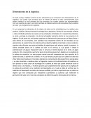 Dimensiones de la logistica.