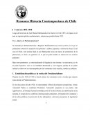 Resumen Historia Contemporánea de Chile
