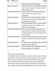 Los conceptos de manejo de conflictos para resolver una situación laboral.. Página 2