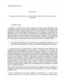 ANÁLISIS CONTEXTUAL DE LA SITUACIÓN ACTUAL DEL PAÍS EN BASE A LAS LECTURAS