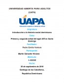 Primera y segunda mitad del siglo XIX en Santo Domingo