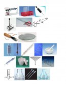 Utensilio del laboratorio de quimica.