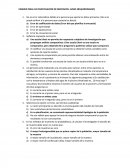 EXÁMEN FINAL DE INVESTIGACIÓN DE MERCADOS: JUNIO 2016(ORDINARIO)