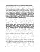 La Epistemología como fundamento Teórico de la Educación Musical