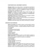 Caracteristicas del conocimiento Cientifico de Sabino