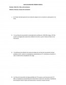 GUIA DE EJERCICIOS PRIMER PARCIAL.