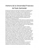 Resumen de la historia de la universidad francisco de paula santander