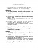 Objetivo y estrategias Maddison & Partners