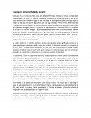 El exito en nuestra vida..