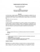 Implementación de Site Survey