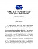 Complejo cultural metropolitano