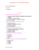 CUESTIONARIO ¿Qué sucede en la respiración pulmonar?