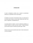 Un plan de contingencias se define como un conjunto de procedimientos alternativos a la operatividad normal de cada institución.