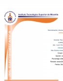 Administracion y tecnicas de mantt unidad 3.