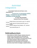 El caso semmelweis Actividad integradora