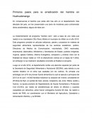 Primeros pasos para la erradicación del hambre en Huehuetenango.