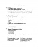 Guía de investigación de carreras.