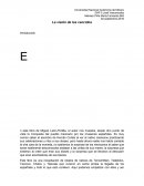 Tema: La visión de los vencidos.