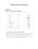 INFORMES DE PRÁCTICAS DE AUTOMATIZACIÓN.