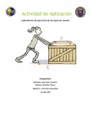 Laboratorios de ejercicios de las leyes de newton.