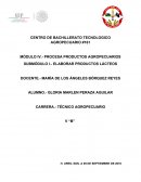 El taller de Lácteos.