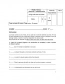 Tema: El lugar mas bonito del mundo