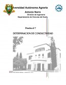 DETERMINACION DE CONDUCTIVIDAD ELECTRICO.