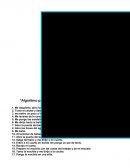 Algoritmo para retirar dinero de un cajero automatico.