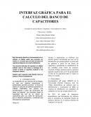 INTERFAZ GRÁFICA PARA EL CALCULO DEL BANCO DE CAPACITORES.