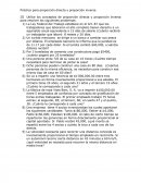 Variación Proporcional.