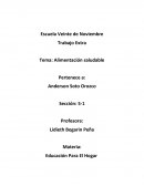 Alimentación saludable