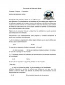 Encuesta de Mercado Meta : Empresa: Chispazo