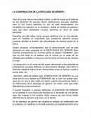 LA CONSPIRACION DE LA IDEOLOGÍA DE GÉNERO