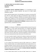 INCIDENTE DE LIQUIDACIÓN DE INTERÉSES.