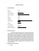 La entrevistada refiere que presenta estrés por su tendencia a dejar para última hora la realización de sus trabajos académicos