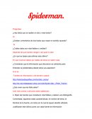 Historia De Spiderman