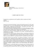 Commines hace consideraciones sobre el equilibrio político a principios de la Edad Moderna..