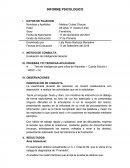 Test de Inteligencia para niños de Wechsler – Cuarta Edición ( WISC – IV).