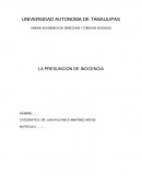 Presuncion de inocencia..