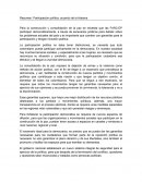 Participacion politica de las FARC.