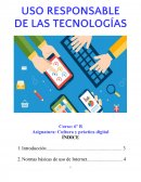 USO RESPONSABLE DE LAS TECNOLOGÍAS