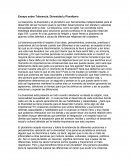 Esayo de tolerancia, diversidad y pluralismo