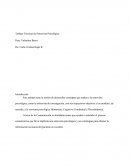 Trabajo Técnicas de Entrevista Psicológica.