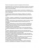 Resumen del programa de estudio de la asignatura Química General.