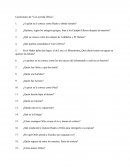 Cuestionario de “La Leyenda Órfica”