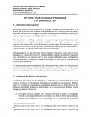 USAR EL DIÁLOGO PARA LIDIAR CON LOS CONFLICTOS